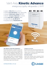 Vent-Axia Kinetic Advance 
- energooszczędny rekuperator z&nbsp;Wi-Fi