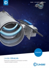 Lindab UltraLink -&nbsp;rewolucyjne rozwiązanie do precyzyjnych pomiarów i&nbsp;regulacji przepływu powietrza